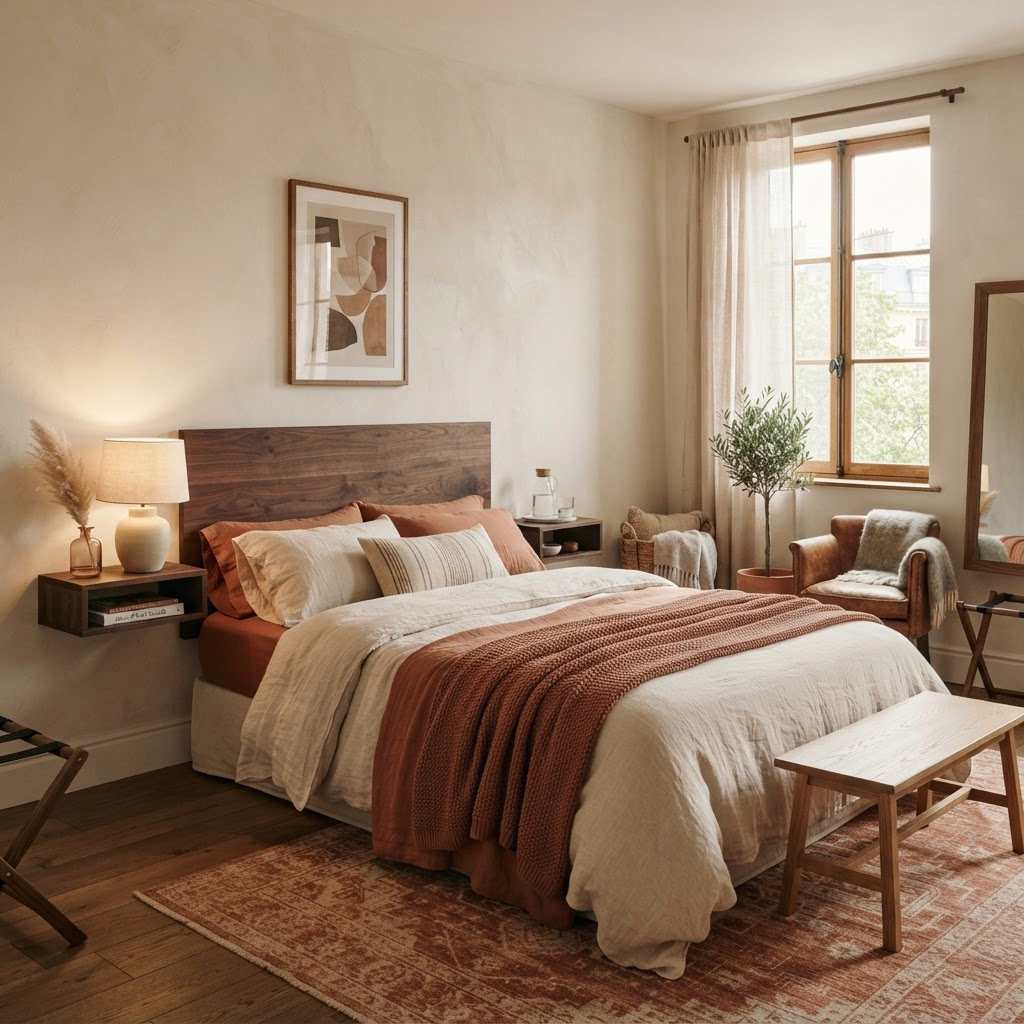 The Clay Studio bedroom